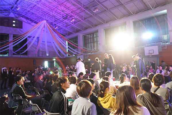 近隣大学とコラボの様子